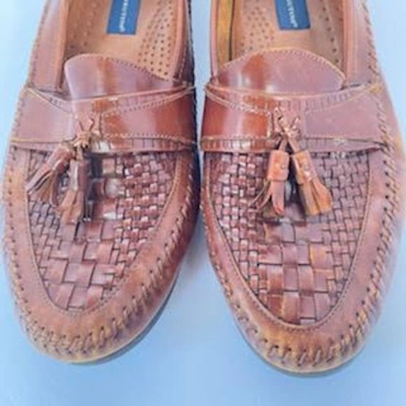 Giorgio Brutini Men’s Loafers Shoes Brown Leather Size 13 Medium main image 4